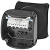Hensel 62000335 ATEX skirstomoji dėžutė 2 ir 22 zonoms IP66 93x93x62mm juoda 5x2,5 mm2 Cu KX 0202 C