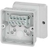 Hensel DE 9325, Polistirenas (PS), Termoplastas, Pilkas, IP55, 88 mm, 47 mm, 88 mm