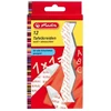 Herlitz Chalk square balta 12 vnt (214018)