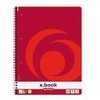 Herlitz Collegeblock A4 80 Bl spalva brzeg lewy
