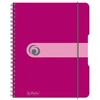Herlitz zeszyt A5/80K w kratkę, rožinė (0011293776)