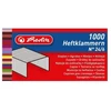 Herlitz Sąsagėlės Nr. 24/6 cinkuotos blisteris 2x1000 vnt (8760522)