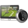 Hik Vision EZVIZ išmanusis belaidis durų stebėjimo įrenginys, WiFi, 1080p HD su dvipusiu garsu, naktiniu matymu, 4600 mAh įkraunama baterija, PIR asmenų aptikimu, 4,3 colio spalvotu ekranu, „MicroSD“ kortelės lizdu arba įrašymu į debesį (318500032)