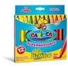 Flomasteriai CARIOCA JUMBO, 12 spalvų
