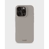 Telefono dėklas - Holdit Silikoninis iPhone 16 Pro Max Dėklas Rusvai Pilkas