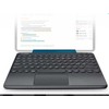 Holmes SBS universali „Bluetooth“ klaviatūra planšetiniams kompiuteriams – juoda su jutikliniu skydeliu