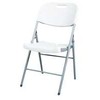 Home It Enjoy>it® luksus klapstol 45 × 50 × 88 cm hvid/grå