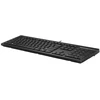HP 125 laidinė klaviatūra, viso dydžio (100 %), laidinė, USB, juoda