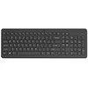HP 220 Belaidė klaviatūra, Full-size (100%), Wireless, RF belaidė, Membrane, QWERTY, Juodas
