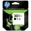 HP 301XL didelės talpos juodo rašalo kasetė, didelės (XL) talpos, juoda, pigmentinis rašalas, 8 ml, 1 vnt., 360 puslapių