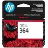 HP 364 originali nuotraukų rašalo kasetė, standartinio našumo, nuotraukų juoda, dažų pagrindo rašalas, 1 vnt., 130 puslapių