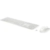 HP 655 Belaidė klaviatūra ir pelė Combo, Full-size (100%), RF belaidė, Mechaninė, QWERTY, Baltas, su pele