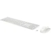 HP 655 Belaidė klaviatūra ir pelė Combo, Full-size (100%), Wireless, RF belaidė + USB, Baltas, su pele