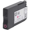 Hewlett Packard (HP) HP 712 rausvos spalvos 3 rašalo kasečių pakuotė, 29 ml, skirtos „DesignJet Studio“, T210, T230, T250, T630, T650