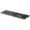 HP 720 Įkraunama belaidė klaviatūra, skirta įvairiems įrenginiams, pilno dydžio (100 %), belaidė, USB + „Bluetooth“, mechaninė, QWERTY, juoda