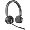 HP Inc. „Poly Savi 7220 Office“ – „Savi 7200“ serijos – ausinės – ant ausies – DECT – laidai – juodos (8D3G8AA)