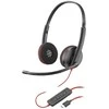 HP Poly Blackwire 3220 Stereo USB-C Ausinės +USB-C/A Adapteris