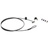 Hewlett Packard (HP) HP Sure Key Cable Lock 1,83 m – standartinis / pleišto / nano užrakto lizdas, keičiamos užrakto galvutės, du raktai