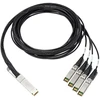 Hewlett Packard (HP) Kabelis 100Gb QSFP28 iki 4x2 5GbSFP283m DAC845416-B21