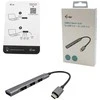 I-TEC USB-C metalinis HUB 1x USB 3.0 3x USB 2.0 be maitinimo adapterio