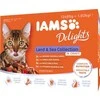 IAMS Delights LND&amp;SEA konservuotas pašaras katėms padaže, 12x85 g