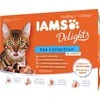 IAMS Delights MP SEA GRAVY konservuotas pašaras katėms, 12x85 g