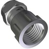IBP CONEX adapteris 1/2-10 mm suspaudimo su chromuota įvore