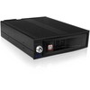 ICY BOX IB-170SK-B mobilus stovas 5.25, skirtas 3.5 SATA HDD ventiliatoriui, juodas