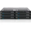 Kieszeń Icy Dock 6x 2.5 SATA/SAS in 1x 5.25 bay mobile rack screwless (MB326SP-1B)