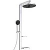 Ideal_Standa TERMOSTATINIS DUŠO KOMPLEKTAS ALU+ SIDABRINIS MATINIS