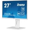 Monitorius „IIYAMA XUB2792HSU-W6“ 27 colių ETE IPS FHD 100Hz 250cd/m2 0.4ms garsiakalbiai HDMI DP USB 4x3.2 Baltas FreeSync 15cm aukščio reguliavimas. Baltas