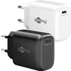 Goobay GaN greitasis įkroviklio adapteris 25 W 1xUSB-C juodas 79622 (4040849796227)