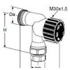 IMI HYDRONIC ENGINEERING A/S IMI TA RVT vožtuvo dalis 10/M22x1.5 - be išankstinio nustatymo