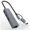 HUB USB Inca INCA Adapteris IUTP-03TX Ethernet > USB und Typ-C 1000Mbit/s