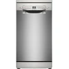 Indaplovė Bosch Serie 2 SPS2HKI42E, Freestanding, Slimline (45 cm), Nerūdijantis plienas, Sidabrinis, Mygtukai, 1.75 m