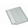 Indeksas, Bantex Basic-line, plastikinis, A4, pilkas, 1-54