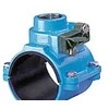 Induflow Sriegimo spaustukas 110 mm x 1 - 5310. su skląsčiu. A4 varžtai. Haku