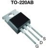 Vishay IRFBF30, galios MOSFET