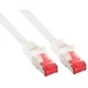 InLine Patchcord S / FTP, PiMF, Cat.6, 250MHz, be halogenų, baltas 5m (76905W)