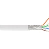 InLine montavimo kabelis S/FTP, PiMF, Cat.6A, be halogenų, 500MHz, balta 100m (76899W)