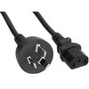 Maitinimo kabelis InLine 3 Pin IEC C13 H05V-F (16652D)