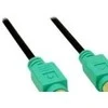 InLine PS / 2 - PS / 2, 2m, Juodas (13342H)
