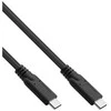 „InLine“ USB 3.2 laidas, C tipo USB kištukas/vyras, 3 m juodas