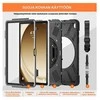Insmat Ruggered Armor apsauginis dėklas, Samsung Galaxy Tab A9+, juodas