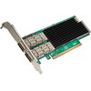 Intel Ethernet tinklo adapteris E830-CQDA2 - Tinklo adapteris - PCIe 5.0 x8 - 10Gb Ethernet / 25Gb Ethernet / 40Gb Ethernet / 50Gb Ethernet / 100Gb Ethernet QSFP28 x 1 + 200 Gigabit QSFP56 x 1