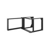 Intellinet Network Solutions INTELLINET 19" Open Frame Rack 2 Schienen 6HE T:450mm schwrz