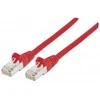 Intellinet Network Komutacinis kabelis, Cat6, 3m, Raudona, Copper, S/FTP, LSOH / LSZH, PVC, RJ45, Gold Plated Contacts, Snagless, Booted, Lifetime Garantija, 3 m, Cat6, S/FTP (S-STP), RJ-45, RJ-45, Raudona