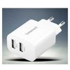 Įkroviklis Intenso W24AA Power Adapteris 2x USB-A 24W Baltas (7802412)
