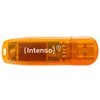 „Intenso Rainbow Line“, 64 GB, USB A tipo, 2.0, 28 MB/s, Dangtelis, Oranžinis