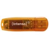 INTENSO 64GB USB 2.0 Flash Atmintinė (Oranžinė)
